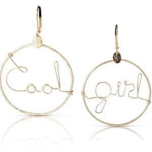 New handmade gold fill “Cool Girl” Earrings
